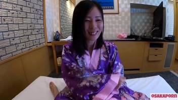 41 years old Japanese wife cheating on her husband and boys doing a sex for money. Asian bitch loves sex with black hairy pussy and tatoo and blowjob.shower MILF  OSAKAPORN